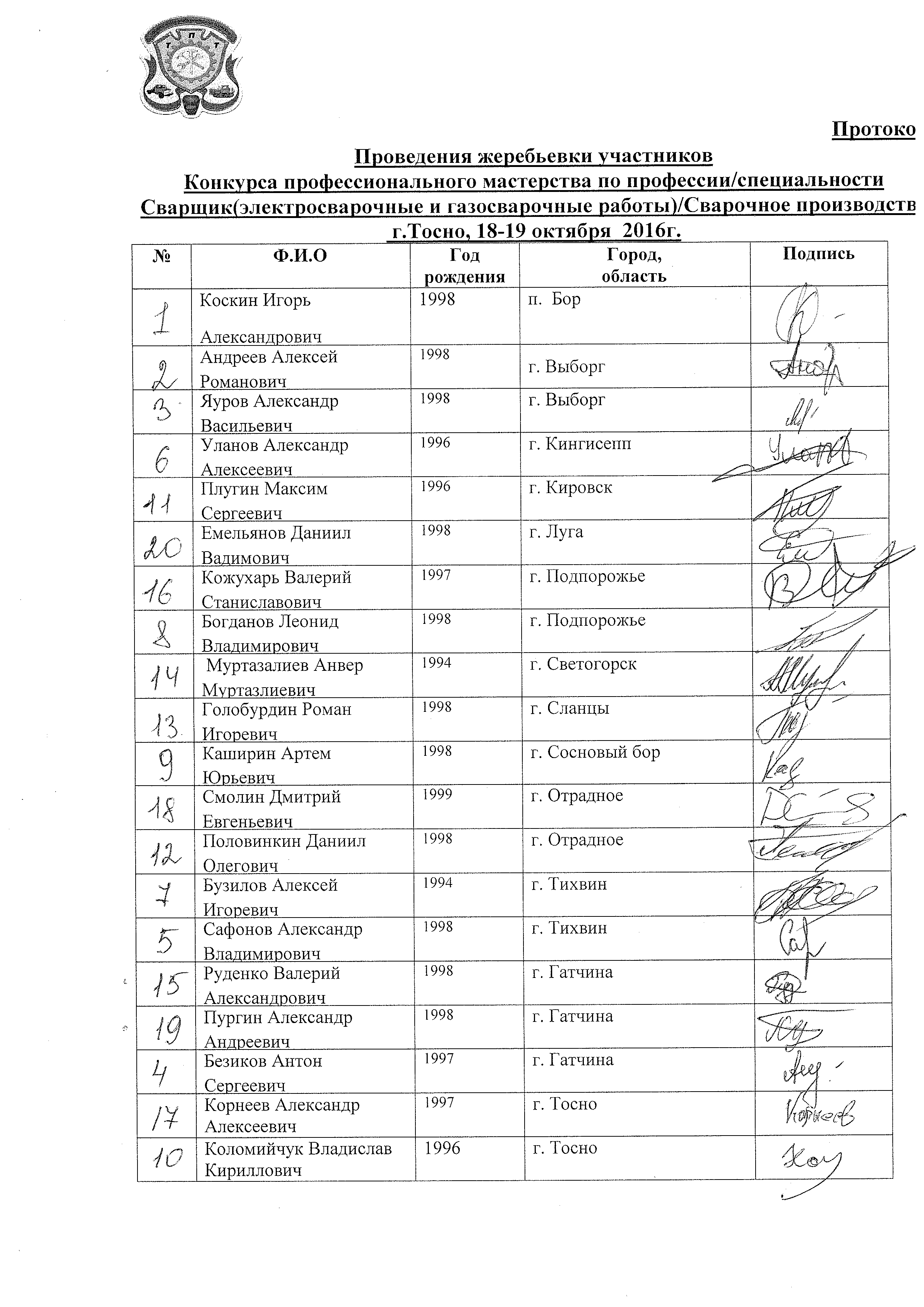 Протокол